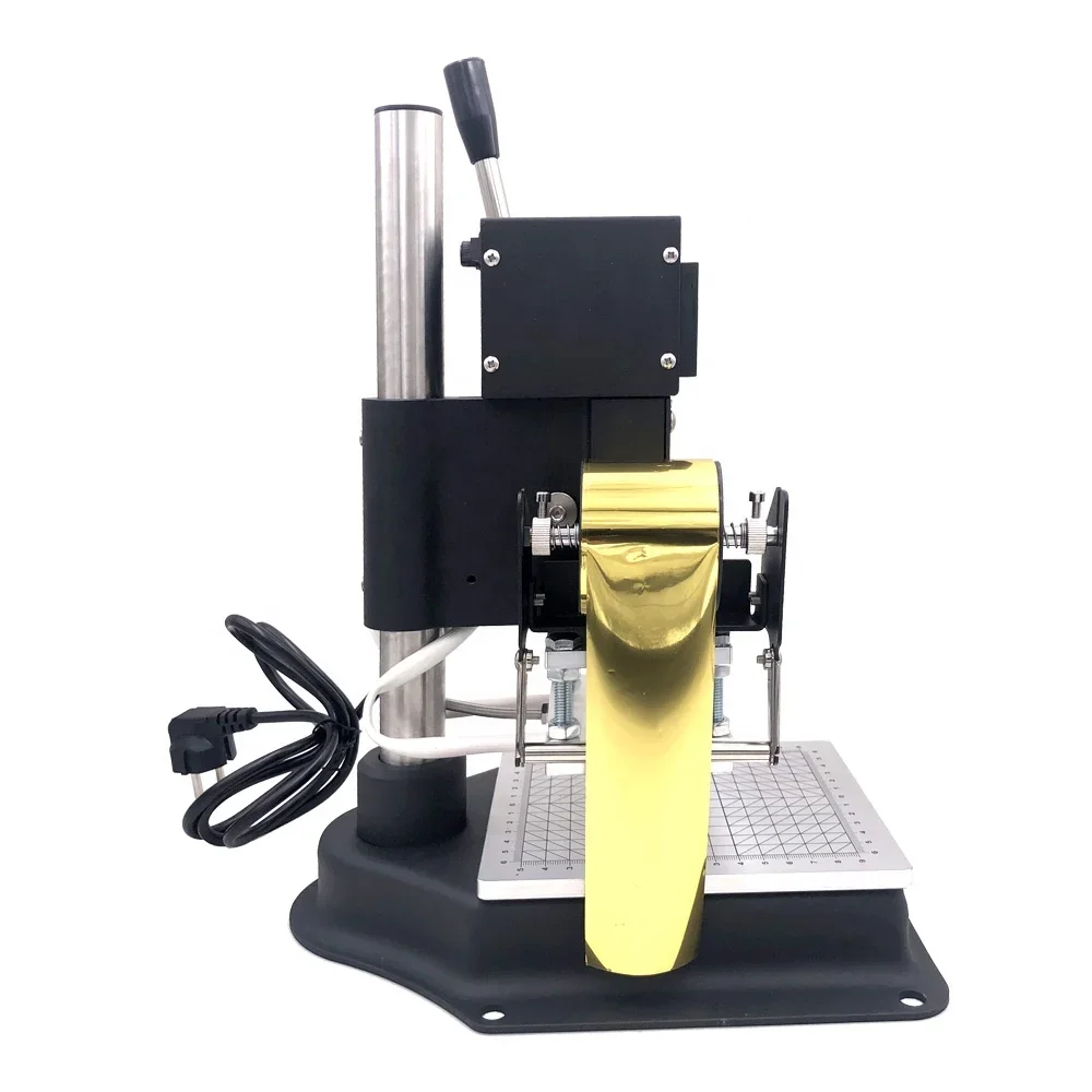 

New Digital Hot Stamping Tools Leather Logo Embossing Machine with Foils