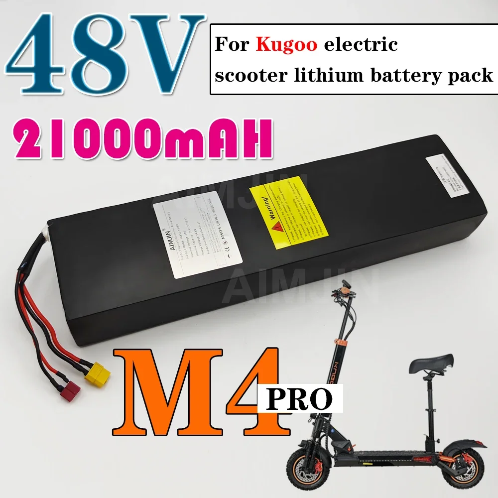 48V Battery 21000mAh for Kugoo M4/M4Pro/Max Speed 18650 13S6P battery pack scooter with BMS