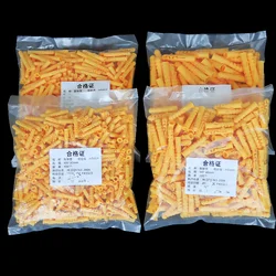 100-400pcs M6 M8 M10 Ribbed Plastic Anchor Wall Plastic Expansion Pipe Tube Wall Plugs For Self-tapping Screws