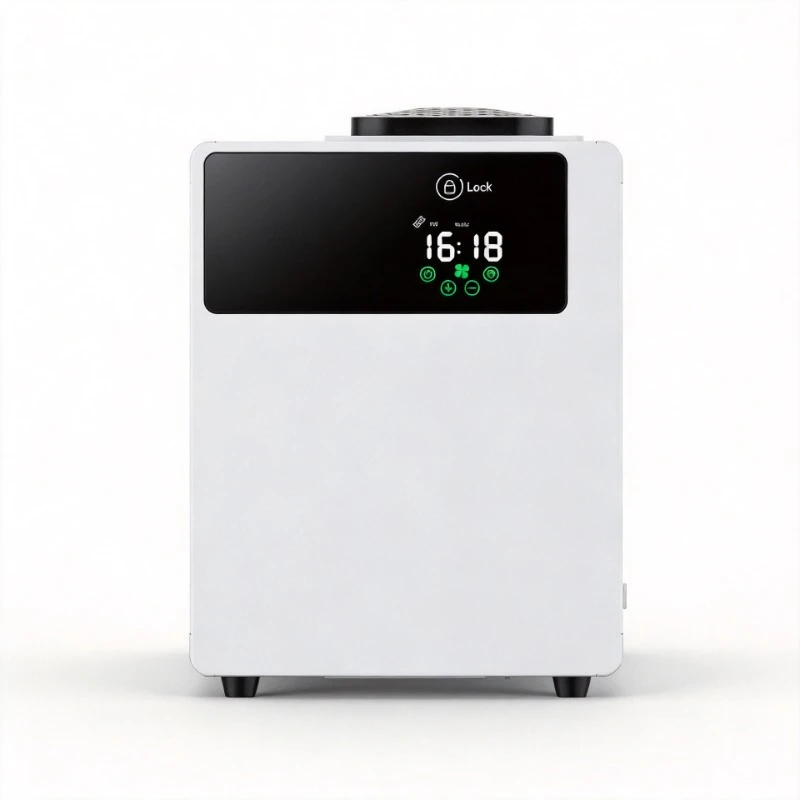 800ml Commercial Bluetooth Scent Diffuser HVAC Intelligent Aroma Machine Desktop Wall Mounted Hotel Fragrance Dispenser
