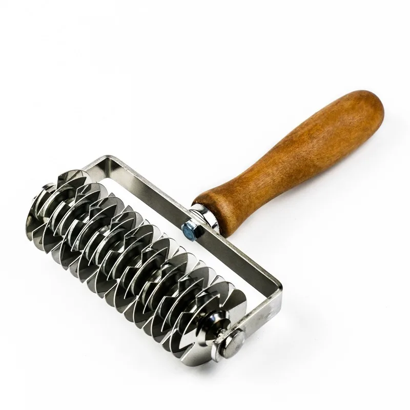 Baking Tool, Pizza Roller Cutter, Pastry Wheel & Lattice Cutter for DIY Cheese Making