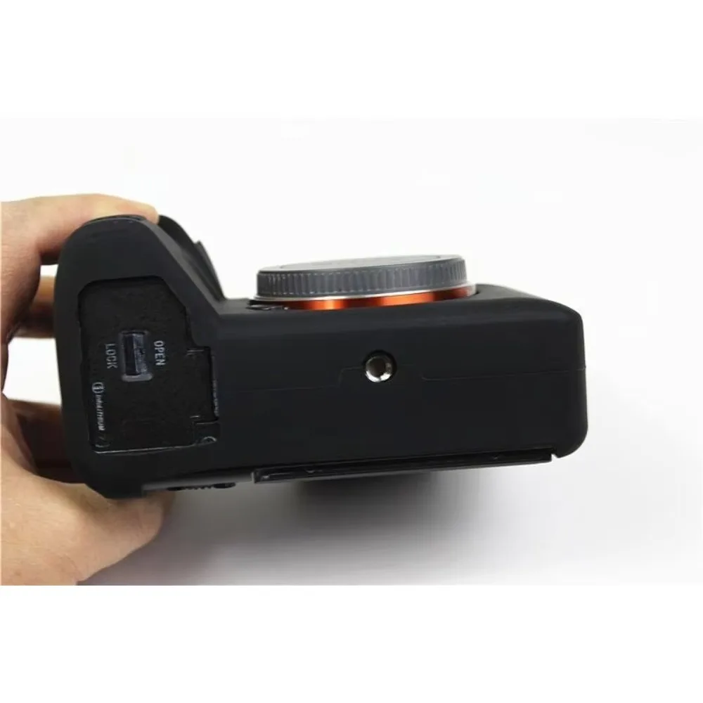 Silicone Armor Skin Camera Case Body Cover Protector For Sony A7M4 ILCE-7R4 silicone protective case A7R4 case, camera bag