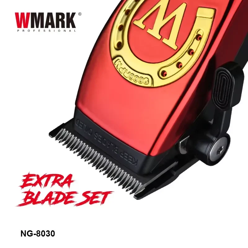 WMARK NG-8030 Hair Clippers For Men,Clipper Professional,9000RPM High Speed,Cordless Hair Clippers for Barbers Haircut