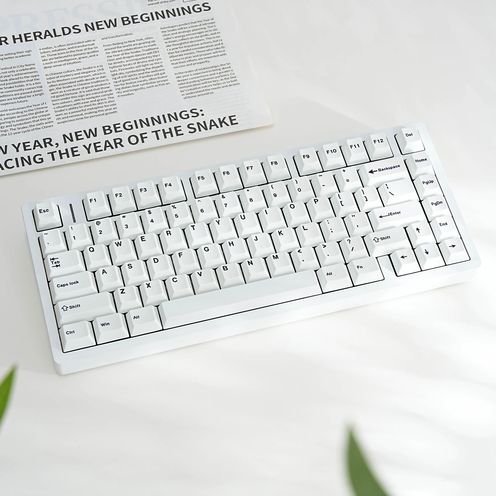 PBT Cherry Keycaps White Korea - Gaming Accessories Uk 评论和价格