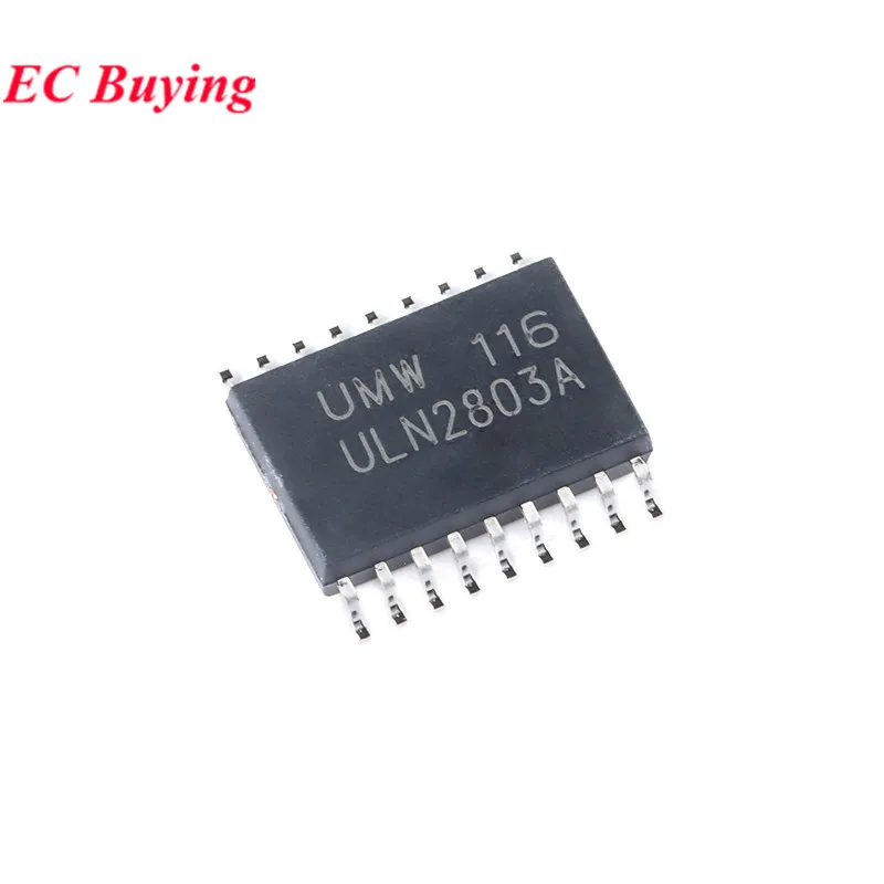 10pcs/5pcs ULN2803A SOP-18 ULN2803 SOP18 Darlington Array Power Driver Integrated Circuit Chip IC