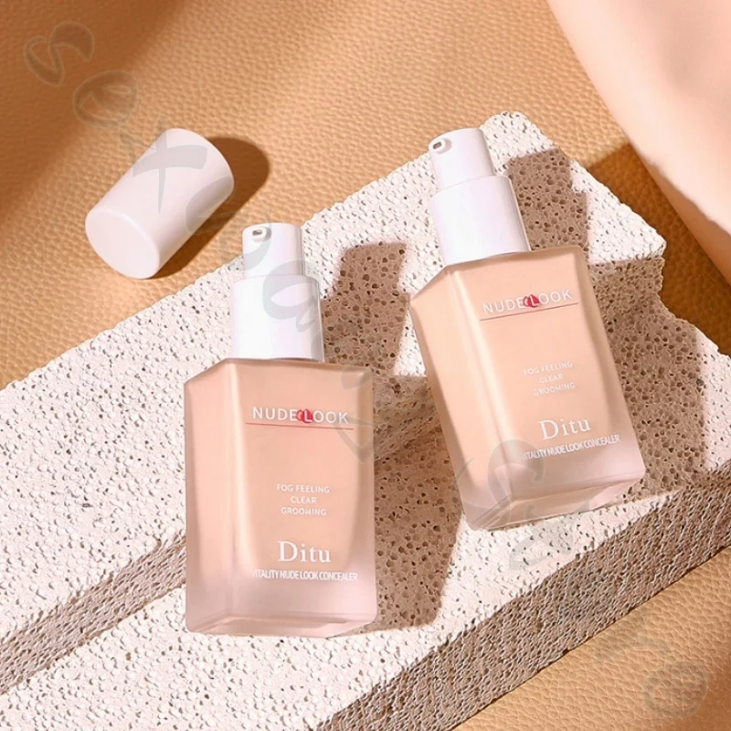 30g liquid foundation, natural concealer, brightening skin tone, light texture, long-lasting and not easy to remove makeup