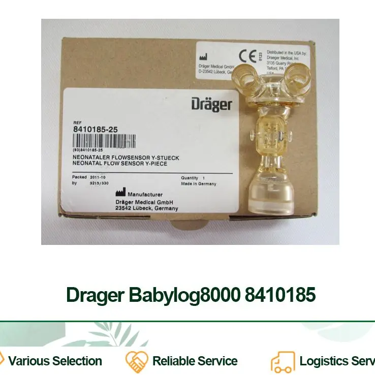 

Original Drager Babylog8000 Y-type 8410185 Neonatal Flow Sensor Ventilator Accessories