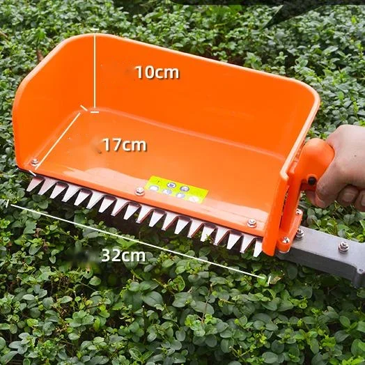 Small single hand charging tea picker