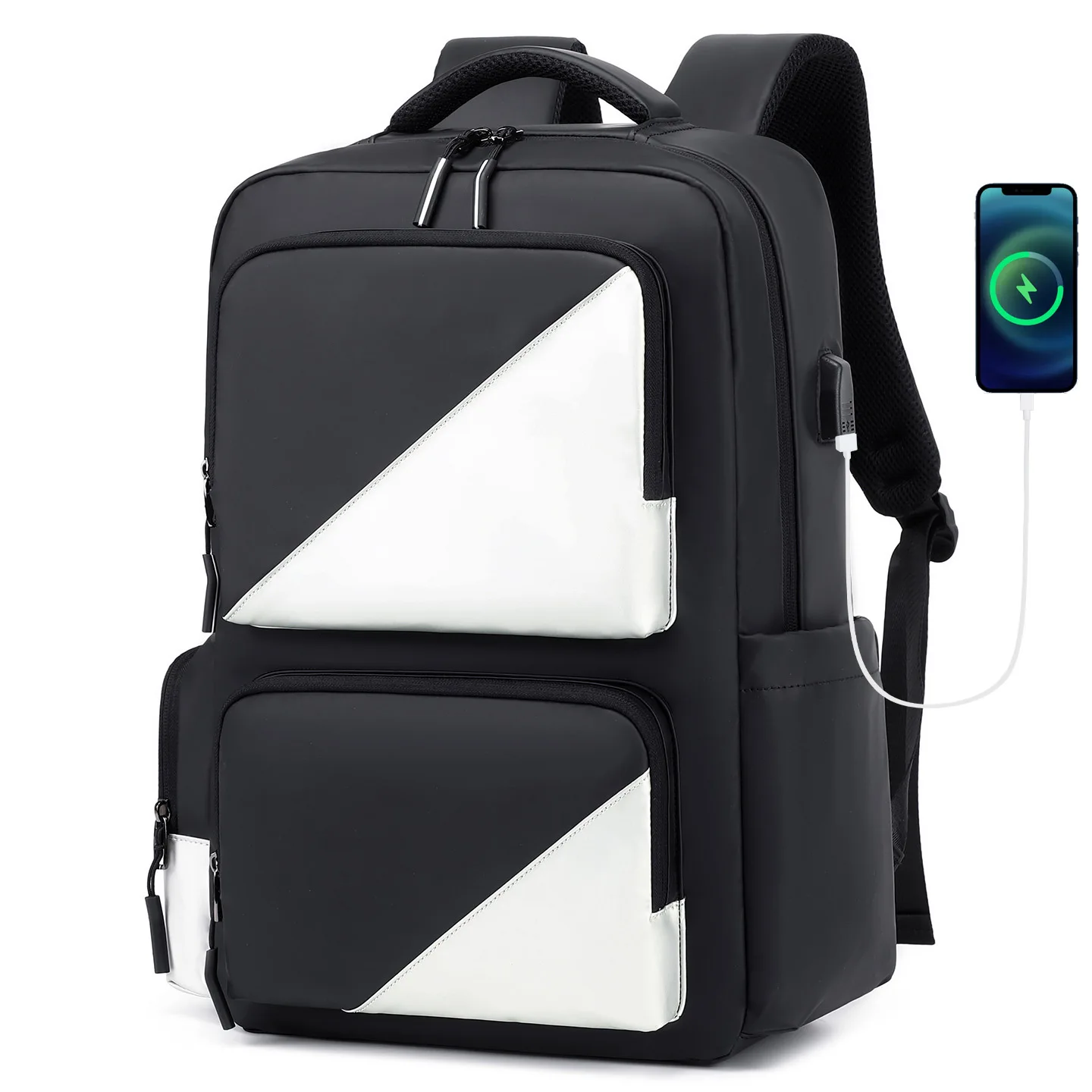 Business Backpack for Men and Women, Large Capacity Backpackwith USB Charging , Computer Backpack, Backpack, Travel Bag