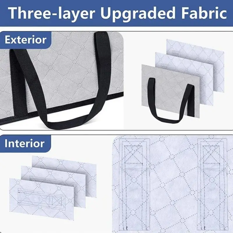 Hot Sale Foldable Hat Storage Dust Bag Non-Woven Shoe Bag Moving Luggage Storage Bag