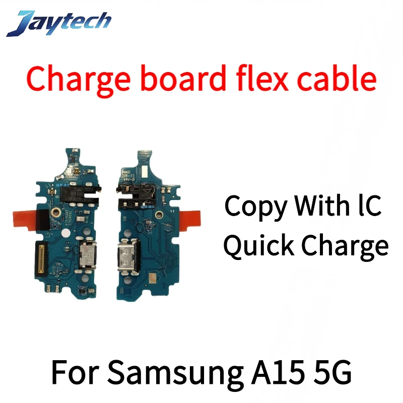 1PCS USB Charging Port Dock Connector Charge Board Flex Cable For Samsung A05/A05S/A15/A16/A25 4G 5G Microphone Module
