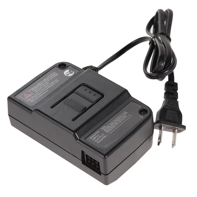

for Nintendo N64 Game Console Charger Cable EU USA Plug Power Supply Cord for N64 Game Controller Charging Line Adapter