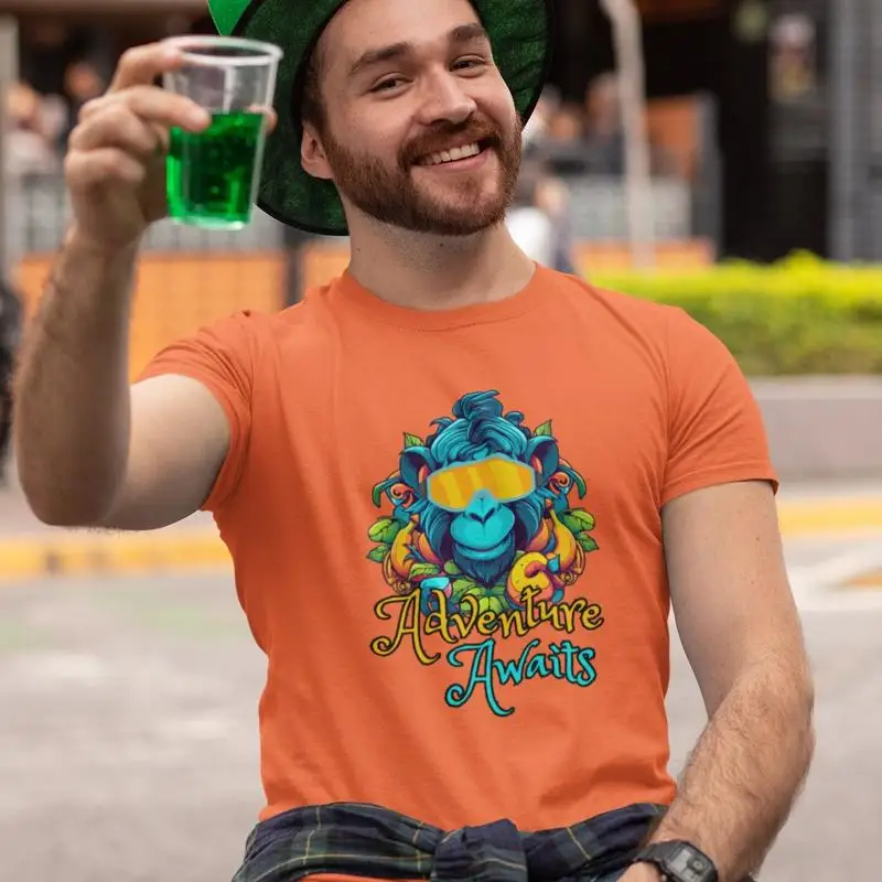 Colorful Monkey T S… - image