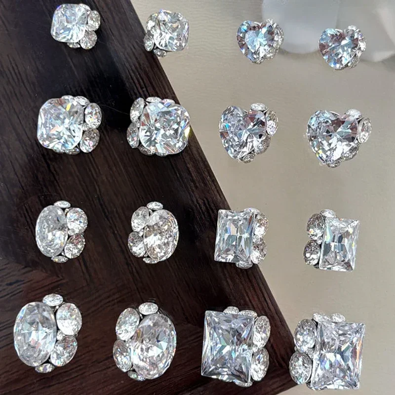 스파클 파일 라인 석 공 폭발 3D 라운드 볼 드릴 반짝이 지르콘 네일 아트 장식 매니큐어 도구 액세서리 도매