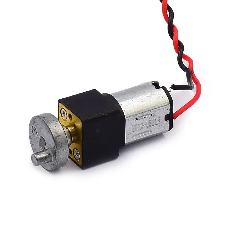 Mini N20 Full Metal Gearbox Gear Motor DC 3V-6V 5V 80RPM Slow Speed Large Torque with Eccentric Cam for For Fingerprint Lock