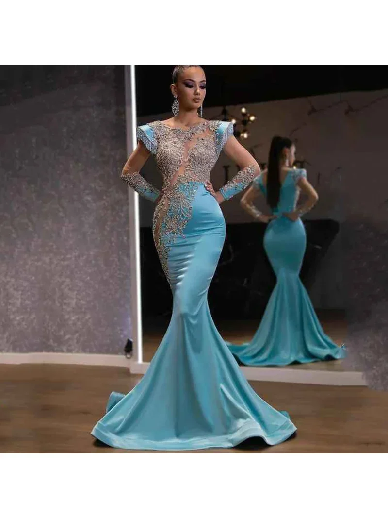 Factory Outlet A Gold Sequins One Shoulder Mermaid Prom Dresses Shining Sexy Pleats Slit Plunging Evening Party Gowns