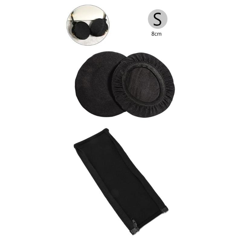クッションパッド交換用イヤーパッドヘッドバンド Technica MSR7 M50X M40X M30 MSR7 ヘッドバンドプロテクターソフトヘッドセットヘッドフォン 448F
