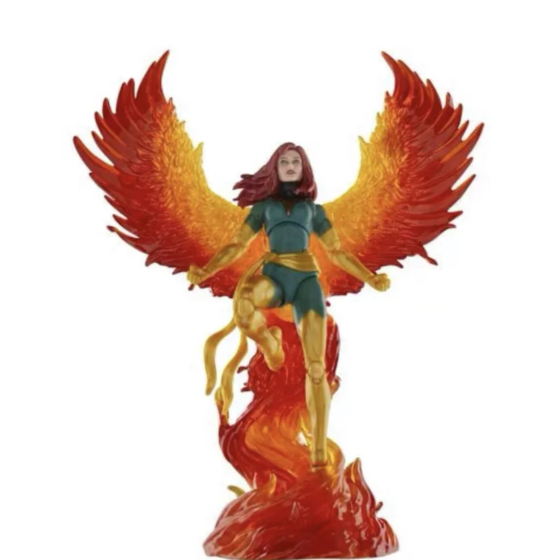 Genuine Marvel Legends Series: Jean Grey And Phoenix Force X-Men Comics Scale Figure Nice Collect Model Christmas Xmas Gift