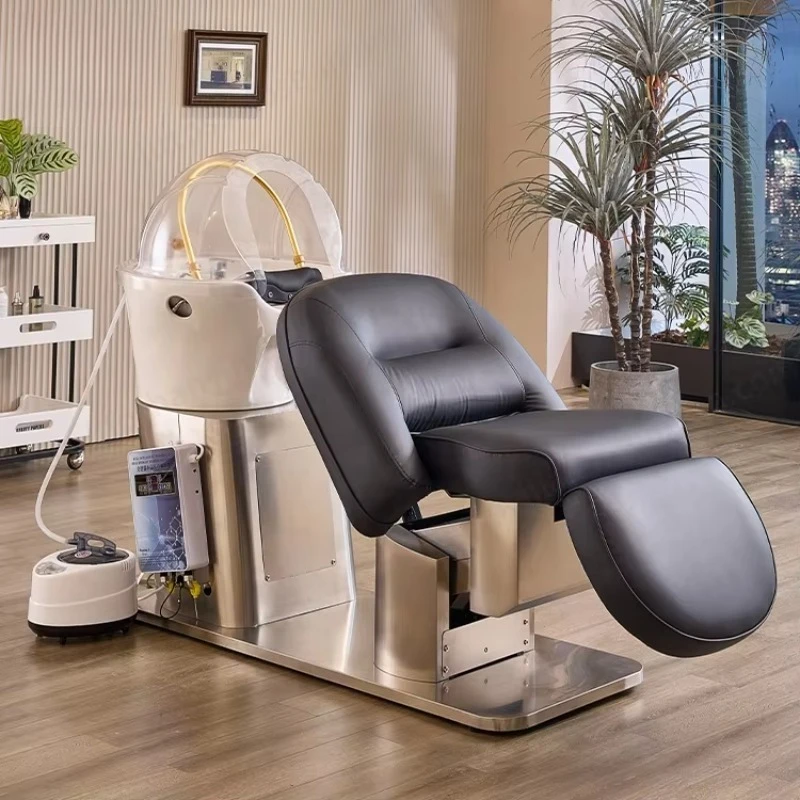 

Beauty Salon Head Spa Shampoo Bowl Chair Massage Hair Washing Bed