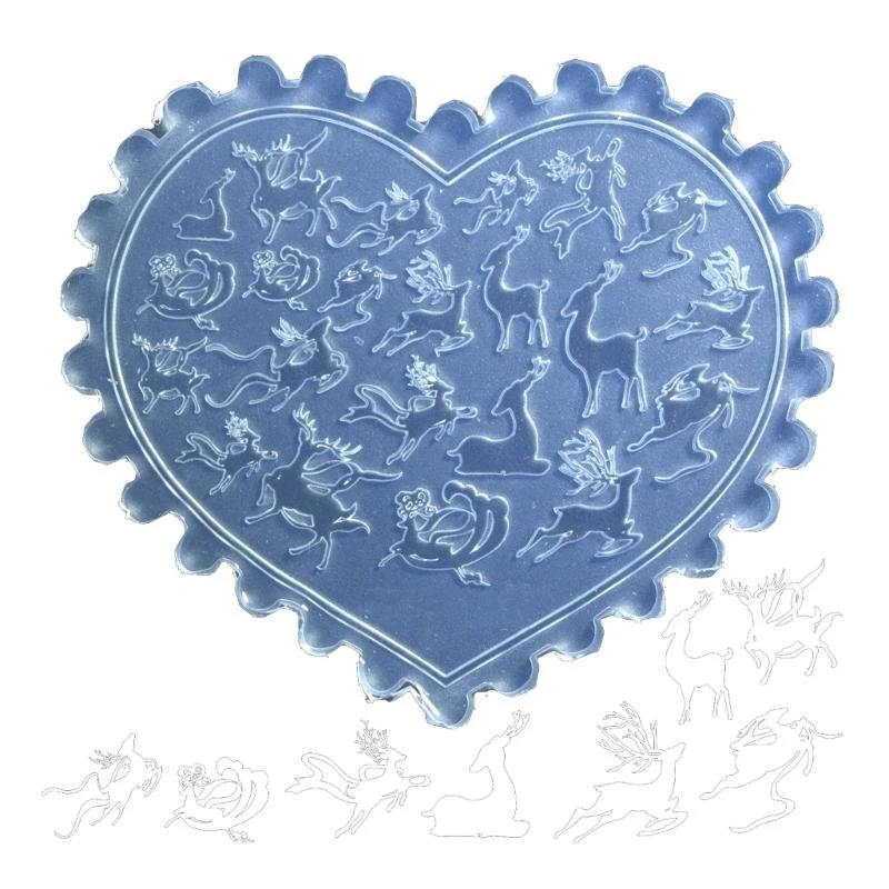 

Artistics Sturdy Silicone Mold for Pattern Making Flexible Materials Accessory with Various Lengths Sizes