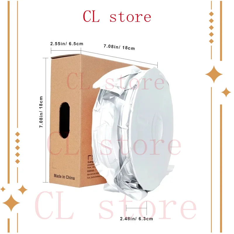 Carbon Fiber PETG Filament 1.75 mm, BING3D PETG CF 3D Printer Filament, compatible with Bambu LAB/Creality /K1C/ QIDI MAX3/FLAS