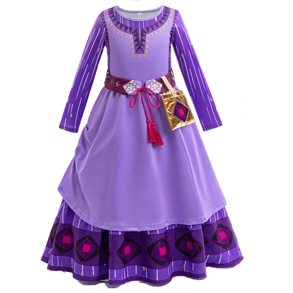 Wunsch Film König Königin Cosplay Kostüm Junge Mädchen Rollenspiel Weihnachten Geburtstags feier Prinzessin Kleid Karneval Halloween Kinder Kleidung