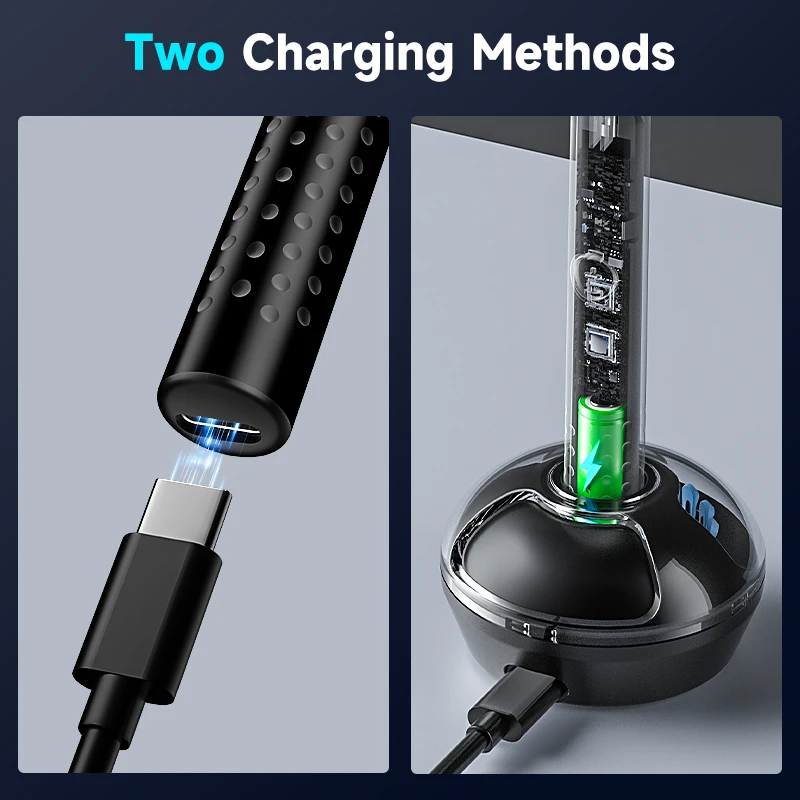 Visual Earwax Removal Endoscope 1920x1080 HD with 6-Axis Gyro Stabilization 20fps Real-Time WiFi Camera 1.2-1.5cm Focus 45min