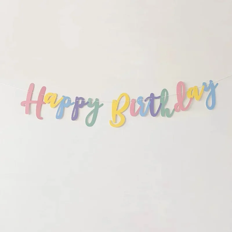 لافتة حروف عيد ميلاد ملتصقة معكرون، حفلة عيد ميلاد الفتاة، خلفية الجدار، ديكور حفلة عيد الميلاد، مستلزمات دعائم الصور #4