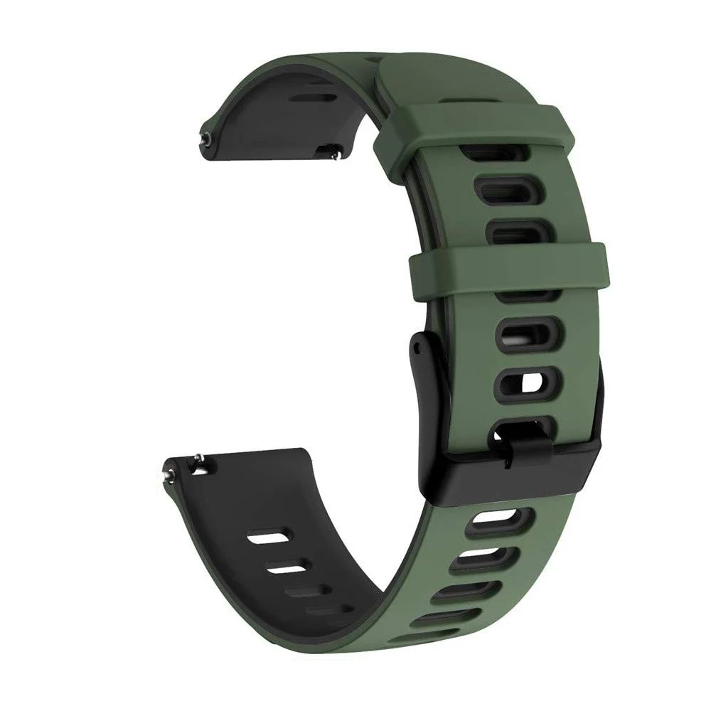 22 mm 20 mm Silikonarmband für Samsung Watch 7/6/5/4 Huawei Watch 5/4/3/GT6-5-4-3 Sportarmband Gürtel Amazfit Active 2/GTR/GTS