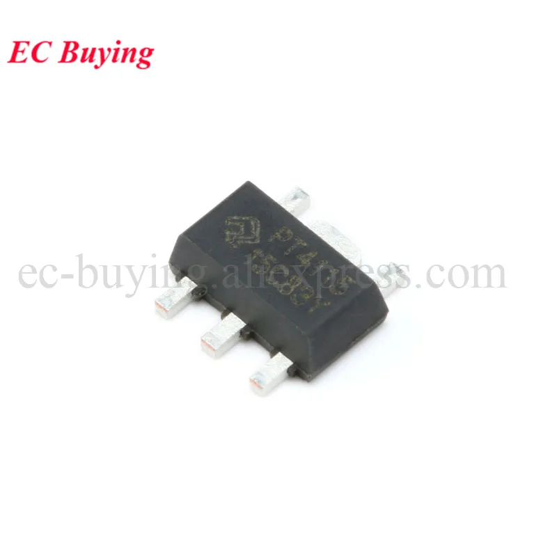 10pcs/lot PT4115 PT4115B89E SOT-89 SOT89-5  LED Driver 30V 1.2A High Dimming Ratio Constant Current IC SMD Integrated Circuit