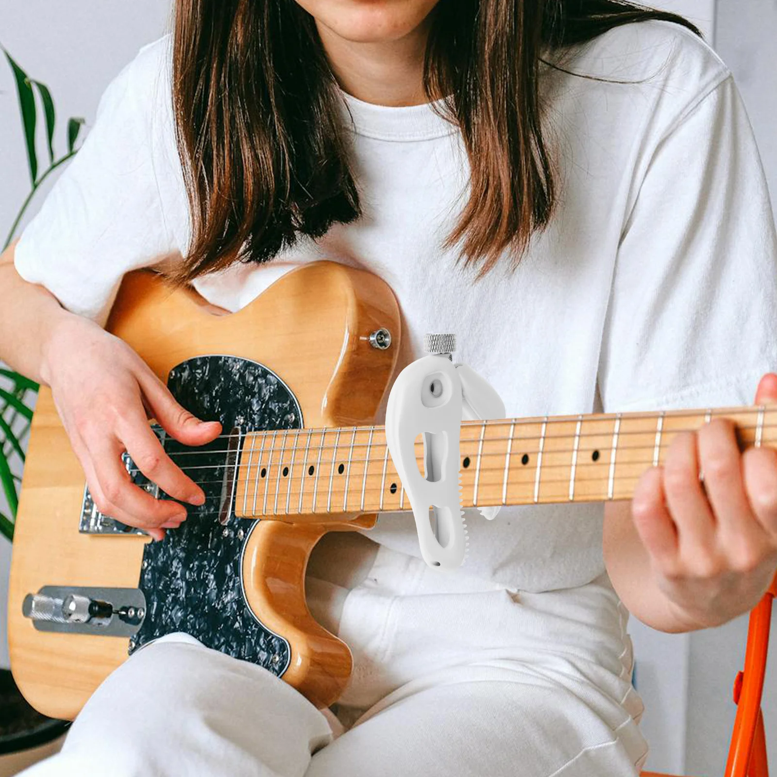 

Guitar Capo For Acoustic Electric Guitar Ukulele Zinc Alloy Dinosaur Head Clamp String Instrument