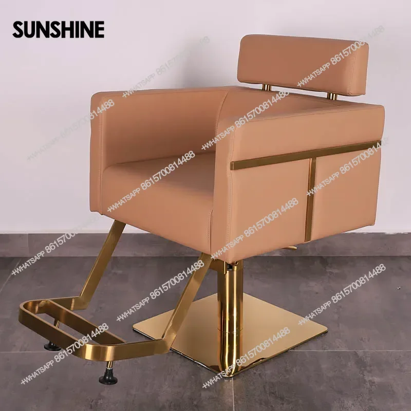 Hair salon special ceramic basin flush bed semi-reclining hairdresser stainless steel shampoo bed