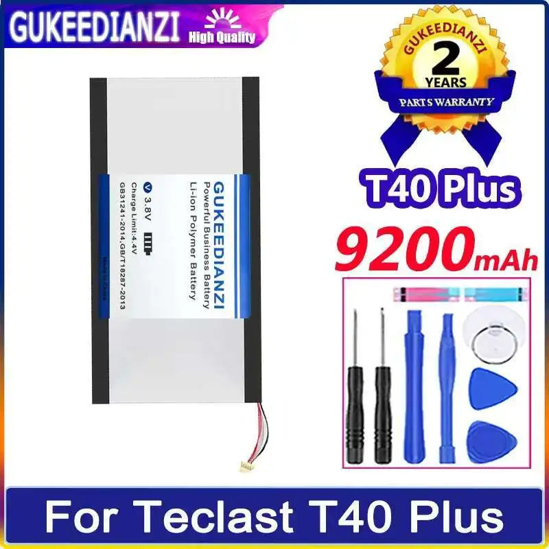 

Надежная замена 9200 мАч для Teclast T40 Plus T40 Pro, аккумулятор для планшетного ПК, 5-проводная вилка, аккумулятор для ноутбука