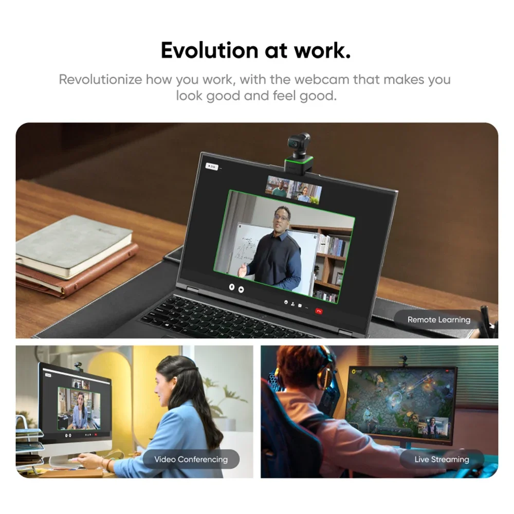 

New The Shadowstone Insta360 Link, AI Smart 4K Webcam Is Suitable For Multiple Scenarios, Revolutionizing The Way You Work And G