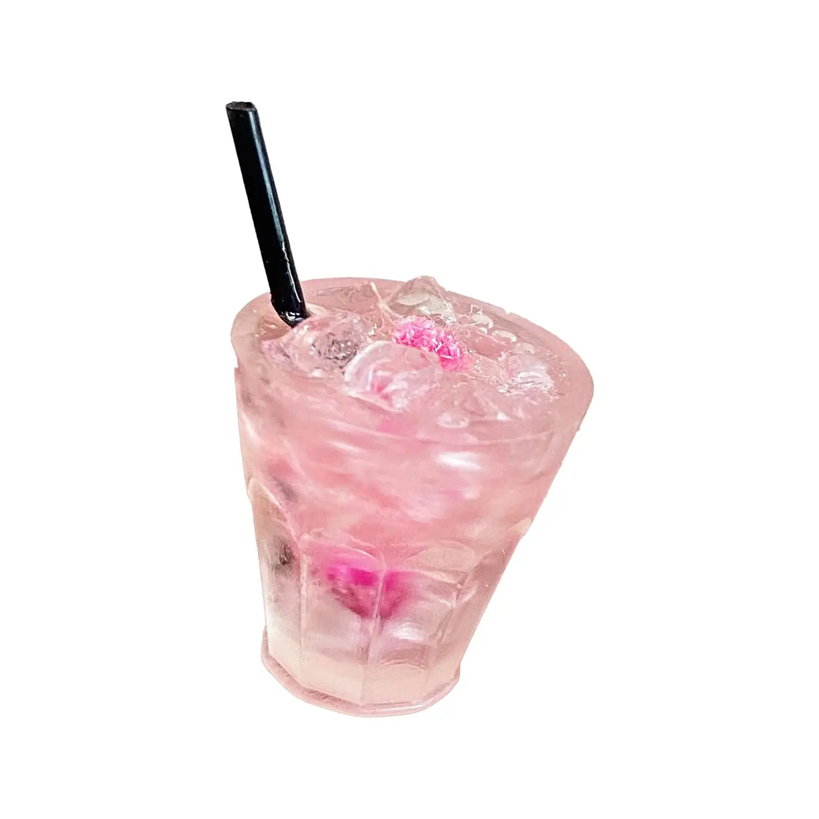 Taza de cóctel en miniatura para casa de muñecas, botella de jugo de bebida de resina, accesorios de cocina de juguete para muñecas pequeñas, juego de simulación, juego de comedor