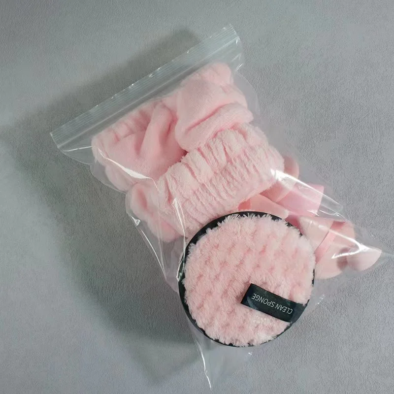 Set combinato di strumenti per il trucco da 20 pezzi, soffio per il trucco per il lavaggio del viso, soffio per il pollice triangolare