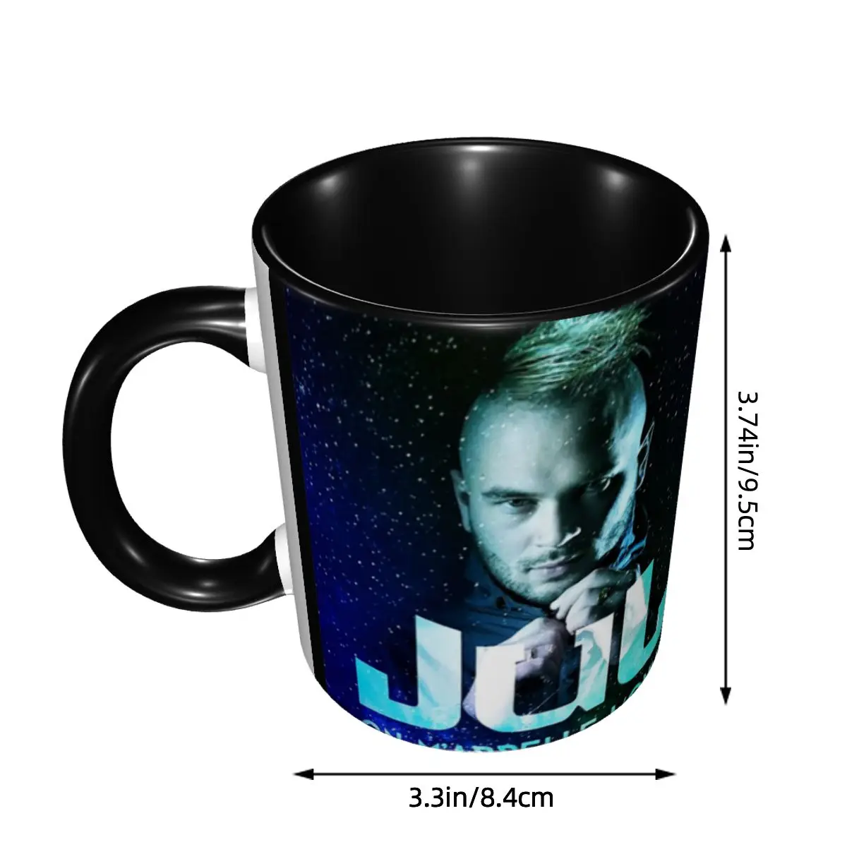French Rapper Coffee Mug DIY Custom Jul Ceramic Mug Cup Creative Present