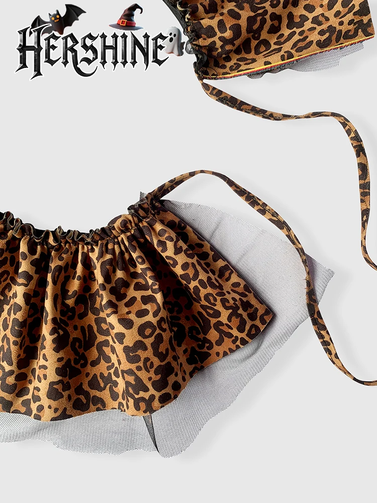 قطعة واحدة من تنورة الخصر النسائية المثيرة بطبعة الفهد، منتج أزياء نسائي، ملهى ليلي، تاريخ جنسي، هدية عيد الهالوين يجب اقتناؤها #6