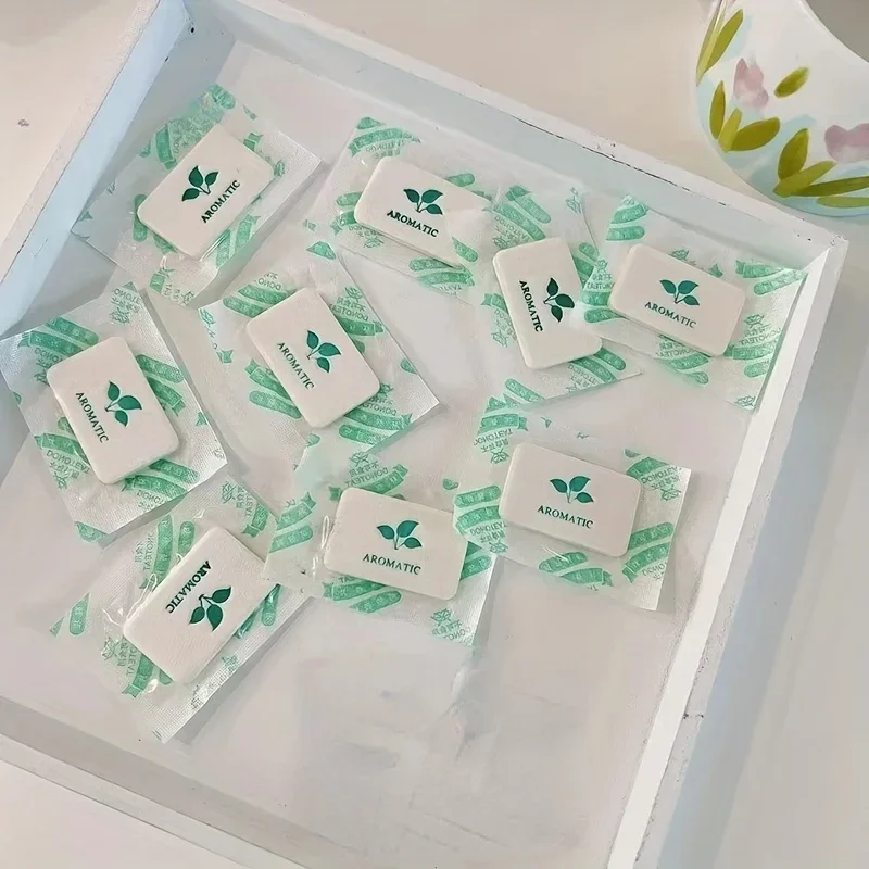 Car Aromatherapy Tablets Fragrance Desiccant TabletsFor Shoebox Drawer Wardrobe Aromatherapy Deodorant Aromatherapy view 3