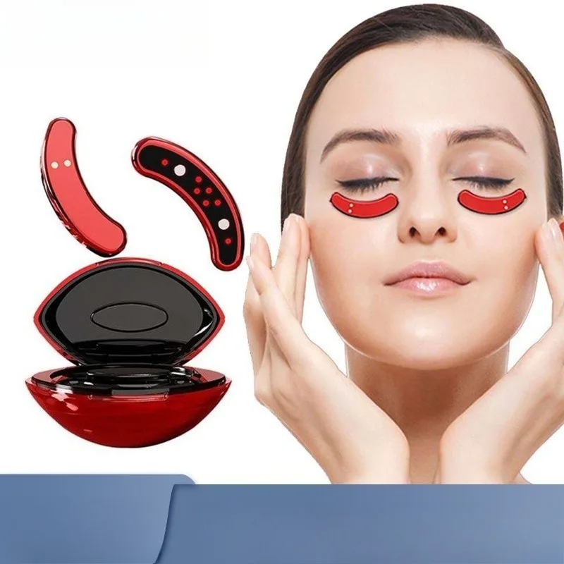Capsule Eye Beauty Device Red Light Hot Compress Massager Rechargeable Mini Eye Skincare Instrument