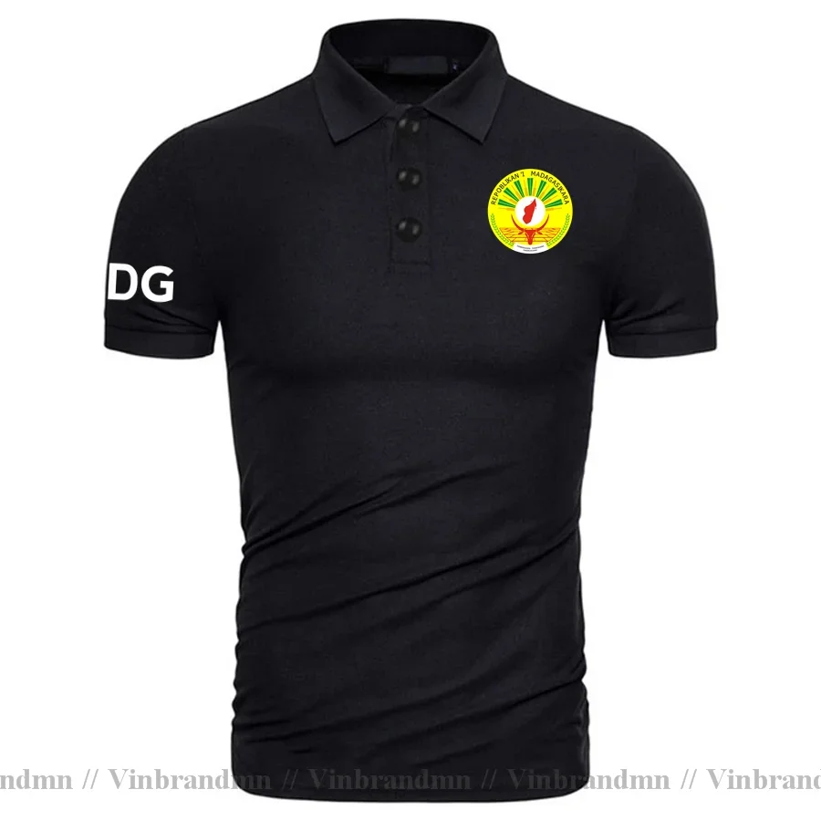 Madagascar Polo Shirts Men Classic Brand Shirt Fashion Printed For Country Cotton Nation MDG Malagasy Madagasikara Madagascar