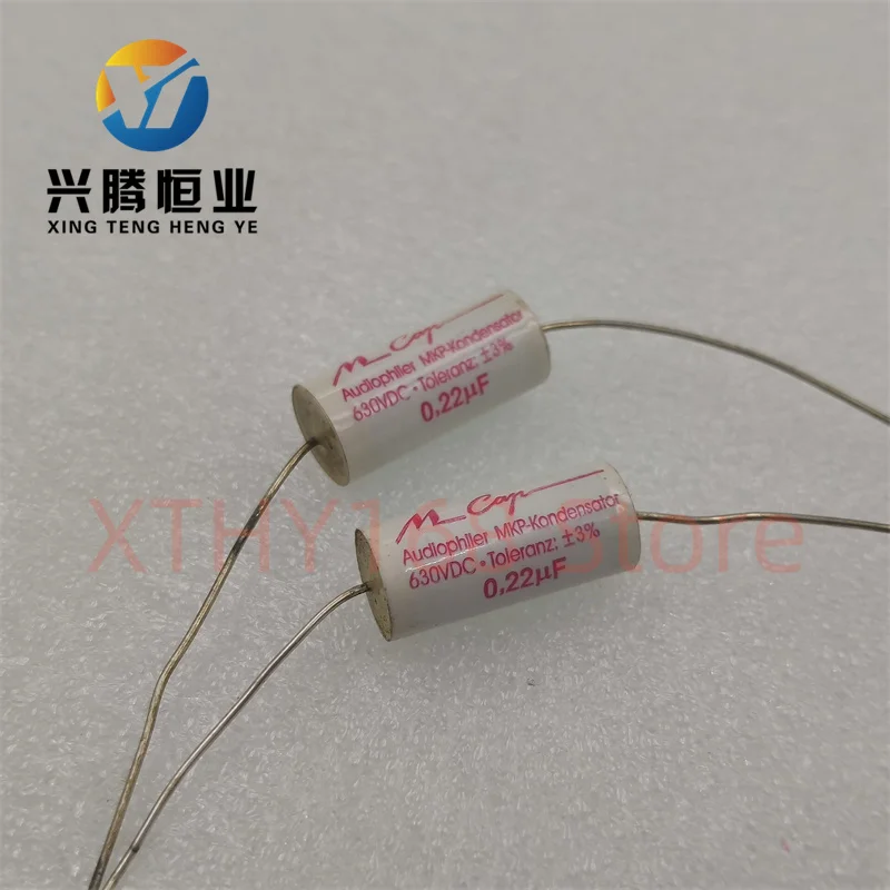 1 PCS Mundorf Mcap MKP 0,22 0,33 0,47 UF 630 V Capacitor de acoplamento de áudio