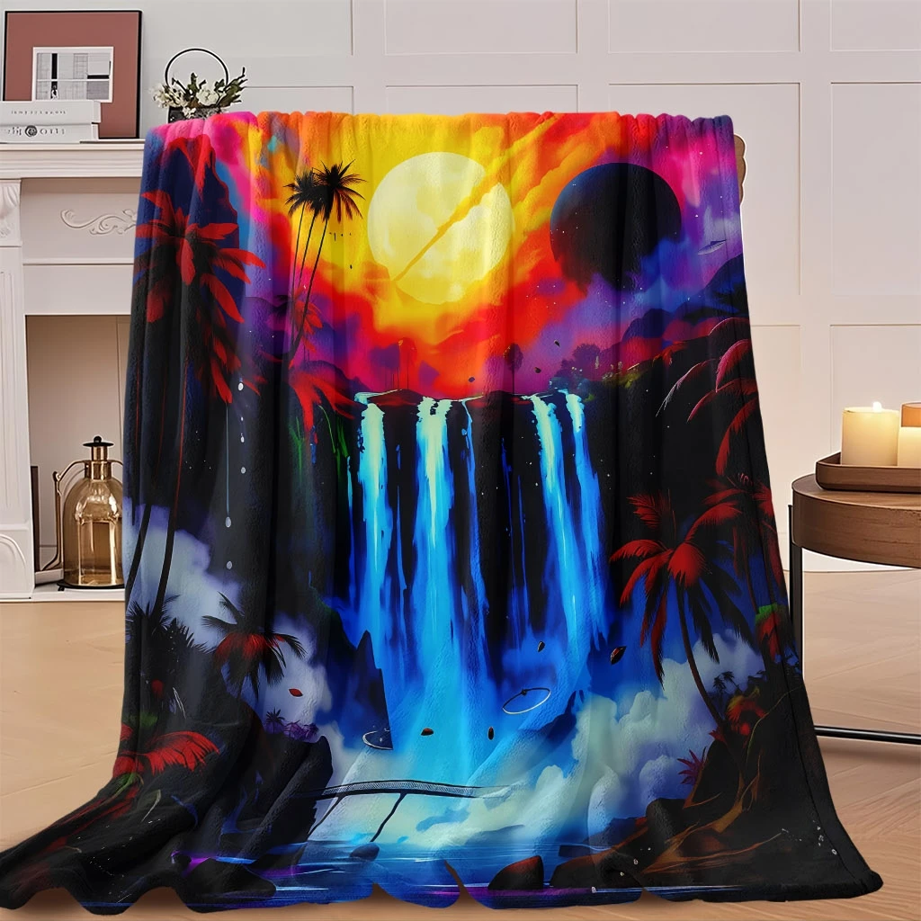 قطعة واحدة من بطانية الفانيلا المبطنة مناسبة لمفرش السرير لجميع المواسم - غطاء سرير ناعم مسامي مع خياطة مبطنة، غسيل آلي #3