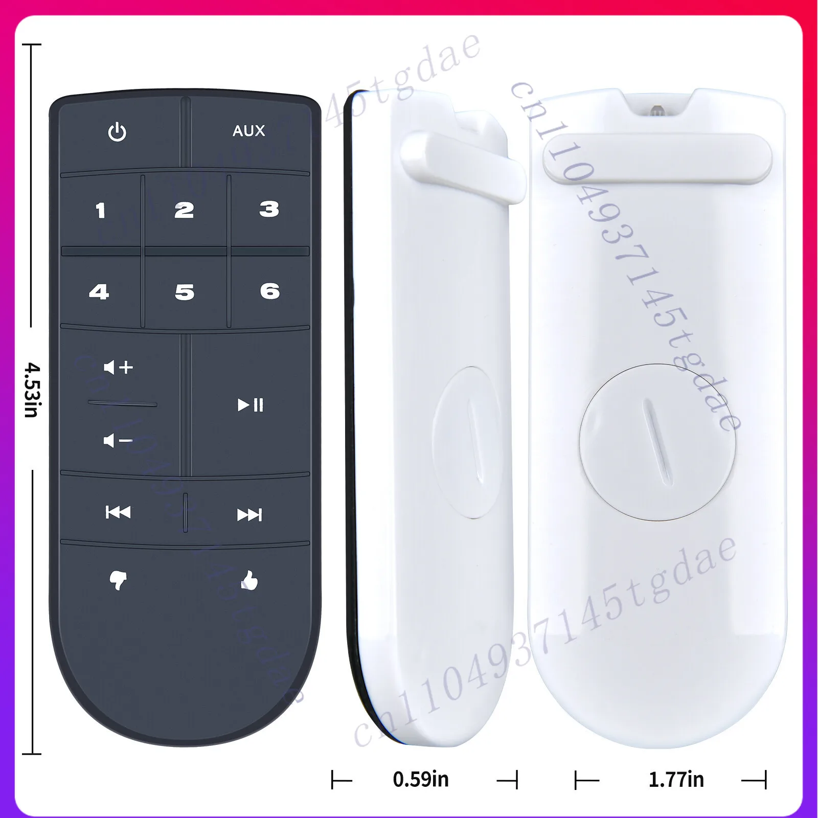 Remote Control for Bose SoundTouch 10 20 30 Series II III Wireless Music System -