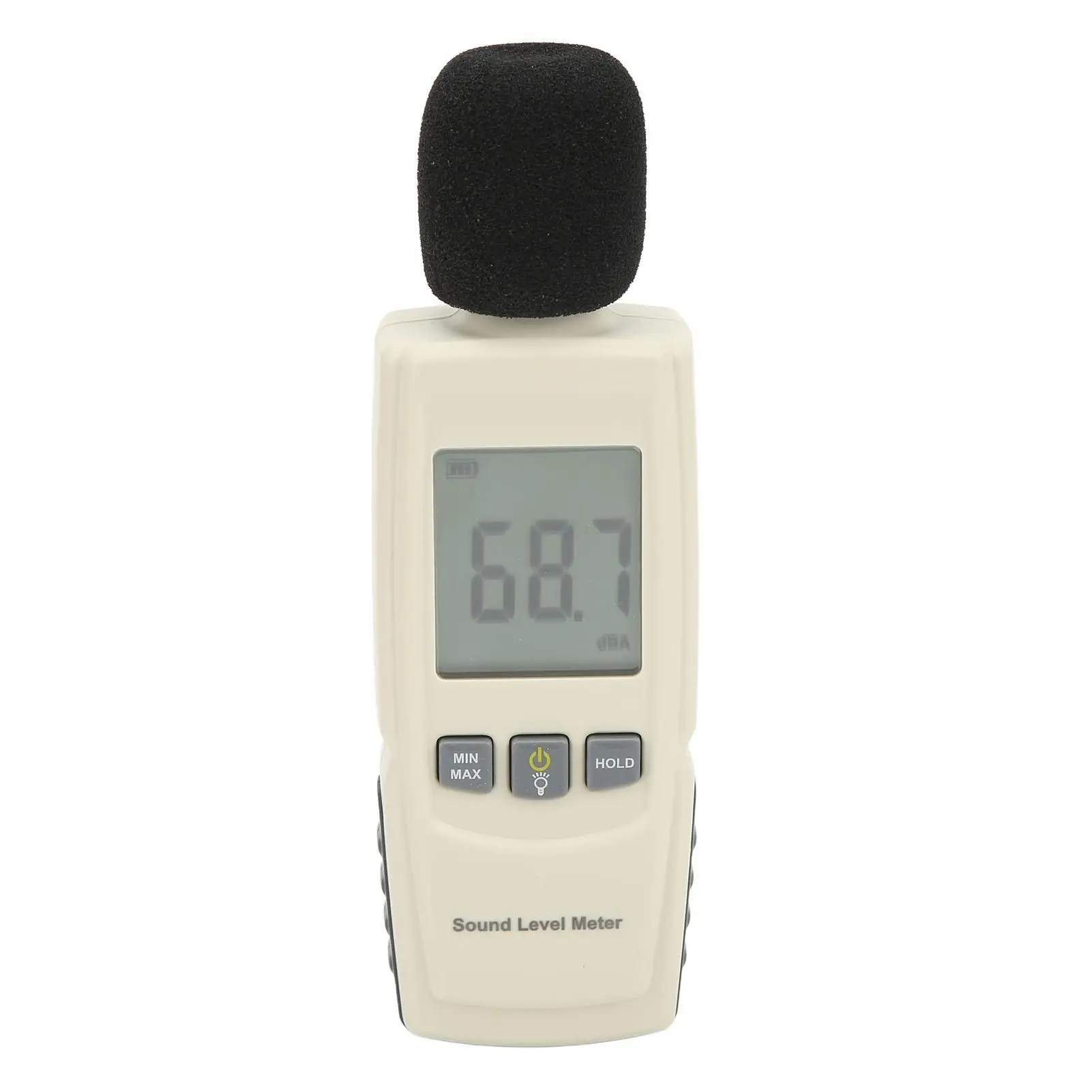 High Digital Decibel Meter 30-130dBA Sound Level Detector Portable SPL Instrument for Noise Measurement