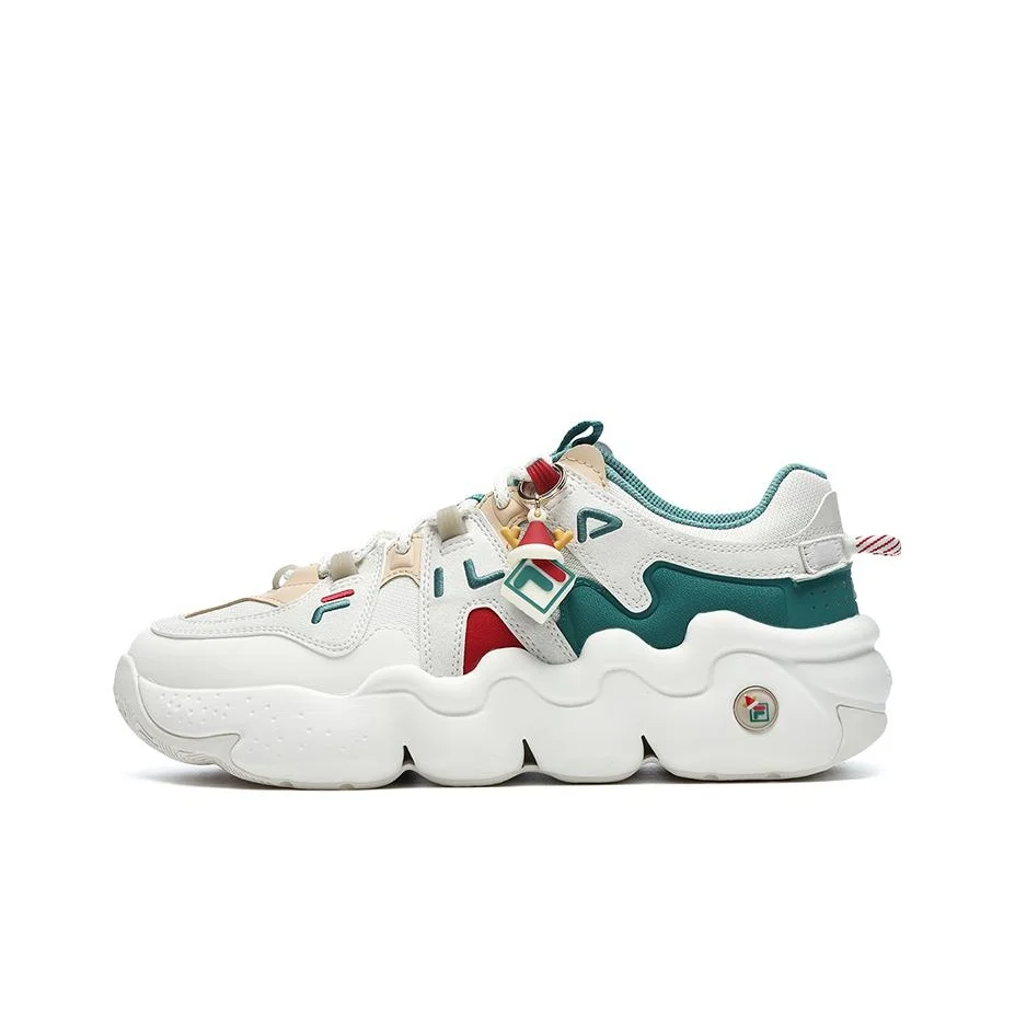 FILA Low top Sports Casual Shoes Women's White Green F12W312113FSL