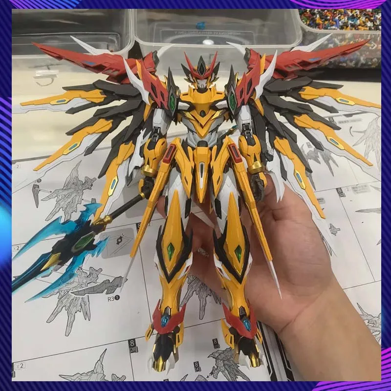 

MNP-XH01 BaiQi Action Figure Alloy Skeleton Assembled Toy Mecha Assembling Model Toy Home Office Desk Decor Collection Men Gift