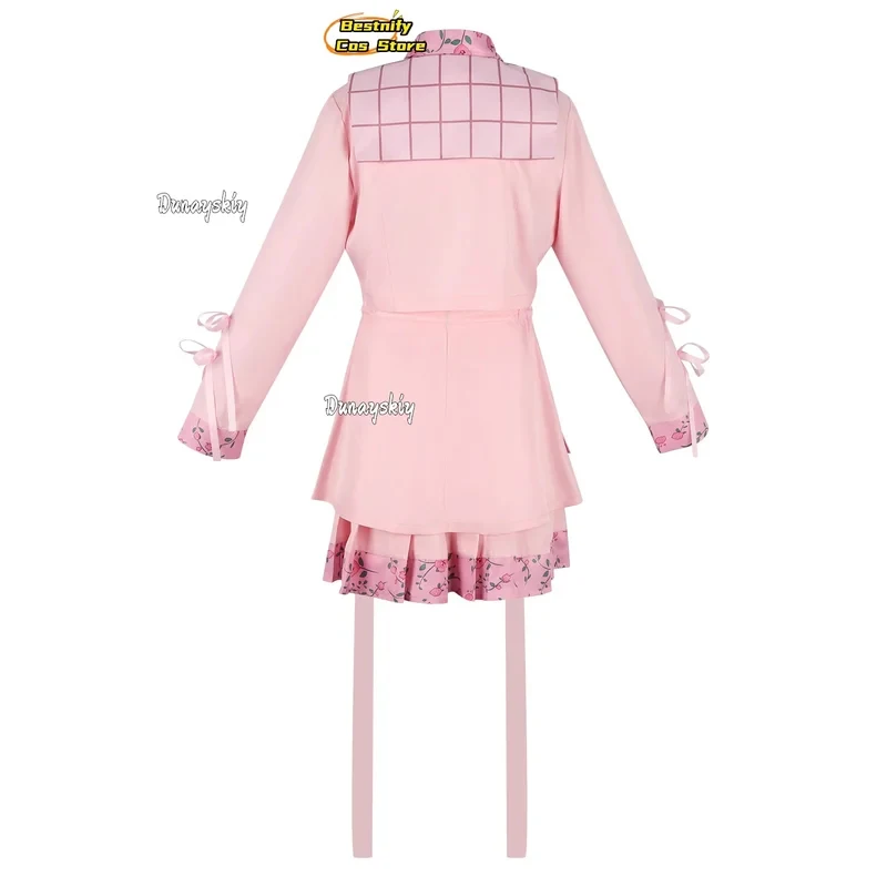 ABC123CosplayAzusawa Kohane PJSK Cosplay Costume Lolita Peter Pan Collar Bow Women Dresses Anime Show Y2k Aesthetic La3'd,5;h.9/ view 5