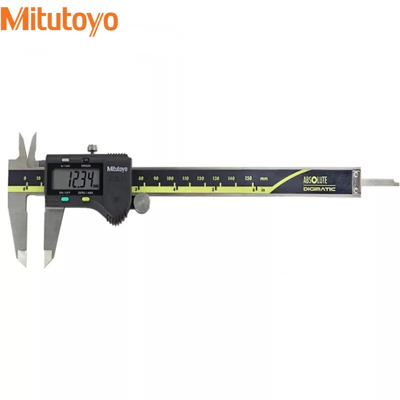 

Mitutoyo Caliper 6in 8in 12in Absolute Digital Calipers Inch/Metric 6" 0-150mm 200mm 300 Range -0.001" Paquimetro