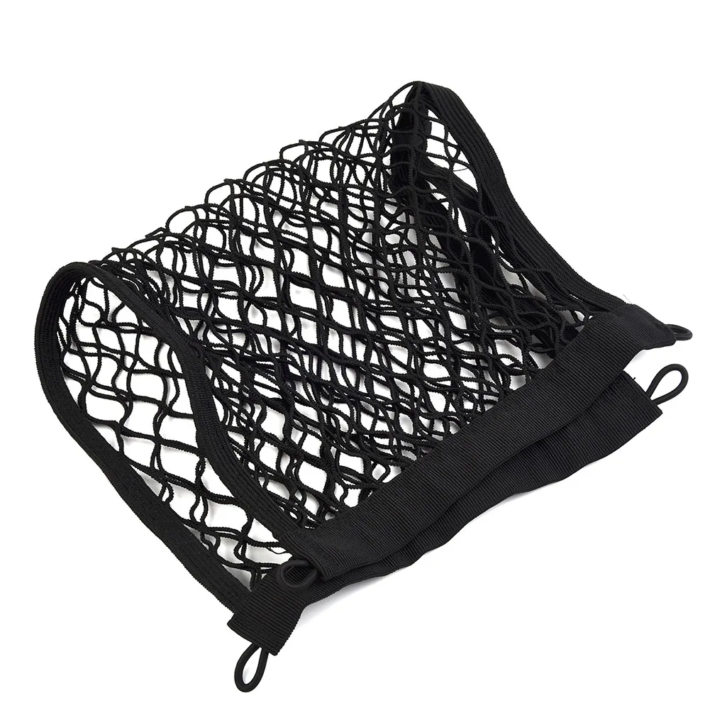 High Quality Hot Sale Cars Buses Bleachers Seats Accessories Storage Net Light Weight Practical 25X50cm Black Extra Large